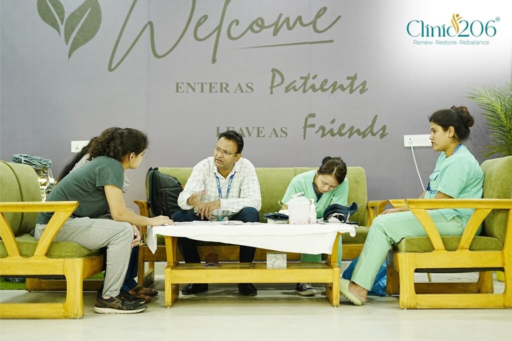 Instagram post from clinic206.india. This post is in position 6.