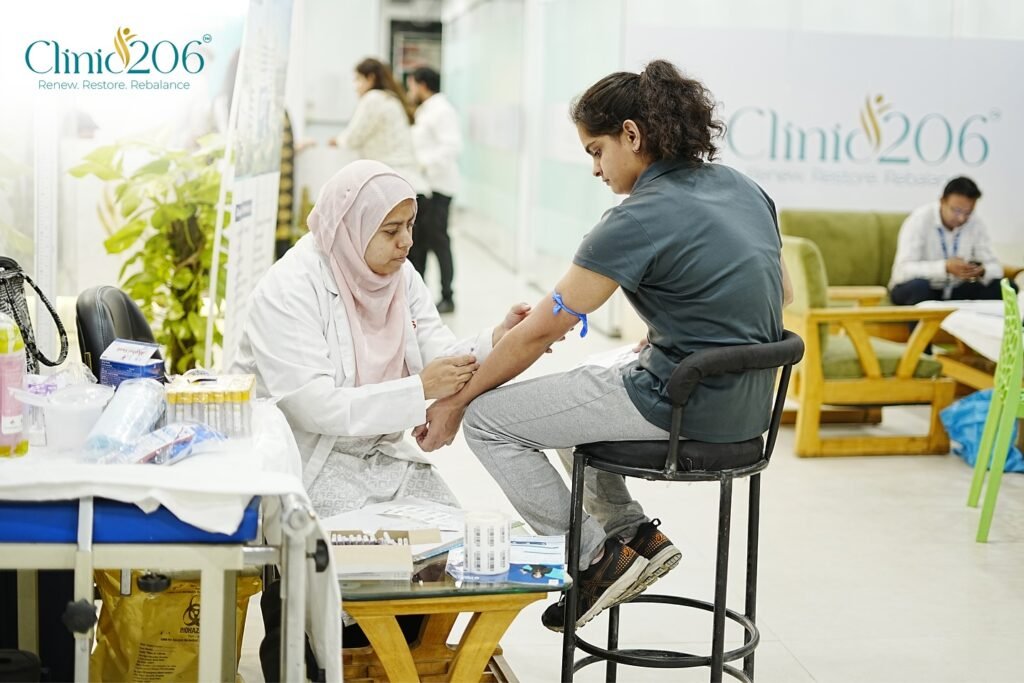 Instagram post from clinic206.india. This post is in position 3.