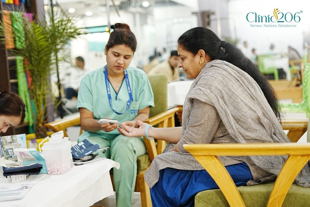 Instagram post from clinic206.india. This post is in position 1.